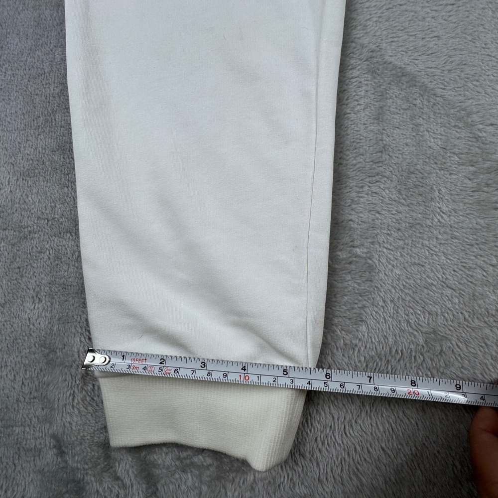 Puma Joggers Mens XL Sweatpants Off White Black Stripe Sample GT1MMXTJ00069 New - Picture 11 of 11